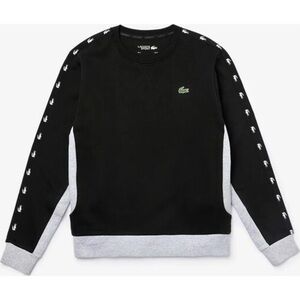 Lacoste Graphic Logo Tape Crewneck Sweatshirt